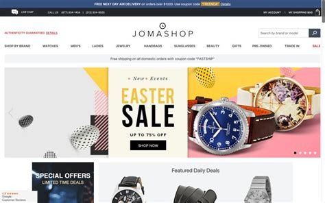 jomashop official website.